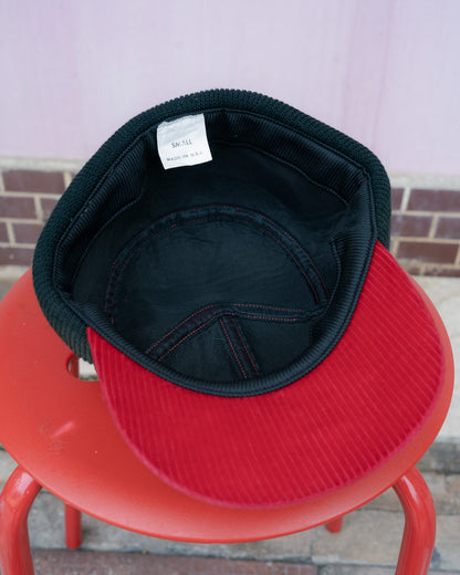 1970-80s KENT Corduroy Knit Ear-Flap Winter Hat