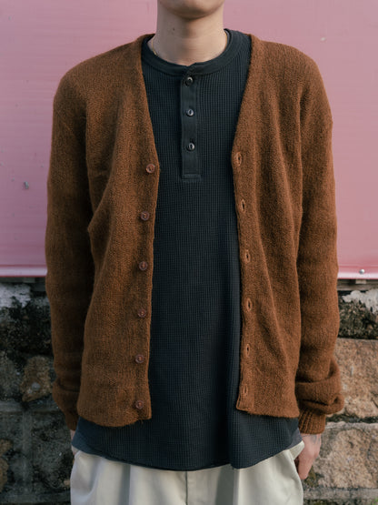 1960s "NATIONAL SHIRT SHOPS" Mohair Cardigan