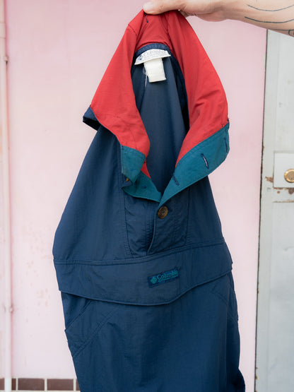 1990s "COLUMBIA" Nylon Anorak Pullover