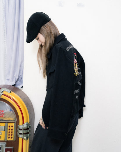 1978 USS Saginaw LST-1188 Wool Tour Jacket