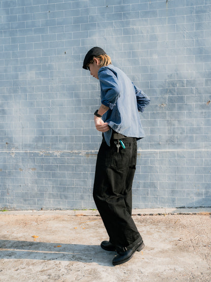 1940s French Indigo Work Jacket
