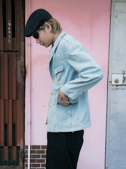 1950s French Cotton Sports Jacket