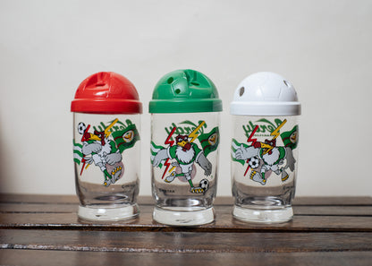 可口可樂 1992 Verdy Yomiuri Nippon FC Tsuyoshi Kitazawa 紀念玻璃杯