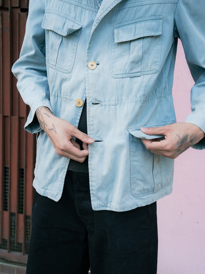 1950s French Cotton Sports Jacket