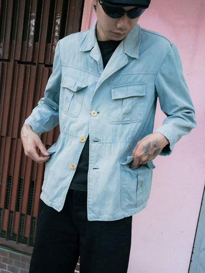 1950s French Cotton Sports Jacket