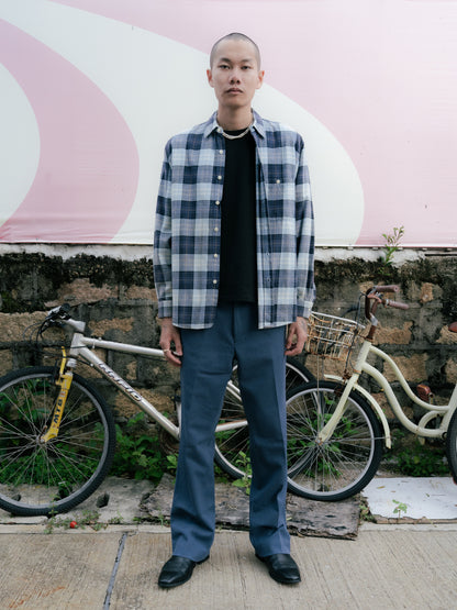 “RENO”法蘭絨紐扣襯衫