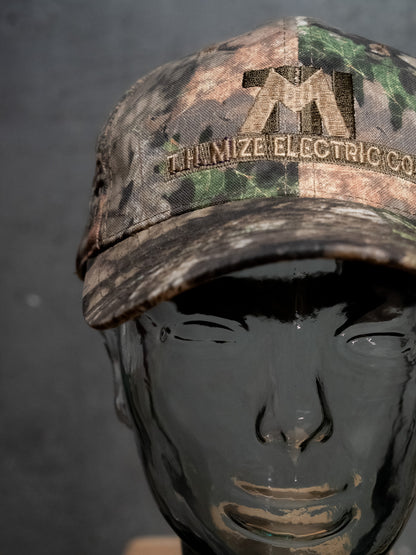 2010s "PORT AUTHORITY" Mossy Oak T.H. Mize Electric Co. Advantage Camo Cap - NOS