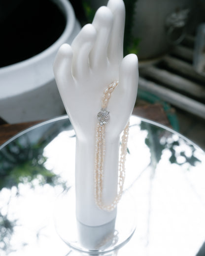 3 Layer Pearl Necklace