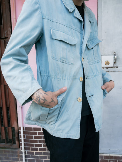 1950s French Cotton Sports Jacket