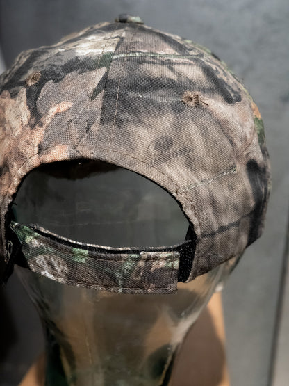 2010s "PORT AUTHORITY" Mossy Oak T.H. Mize Electric Co. Advantage Camo Cap - NOS
