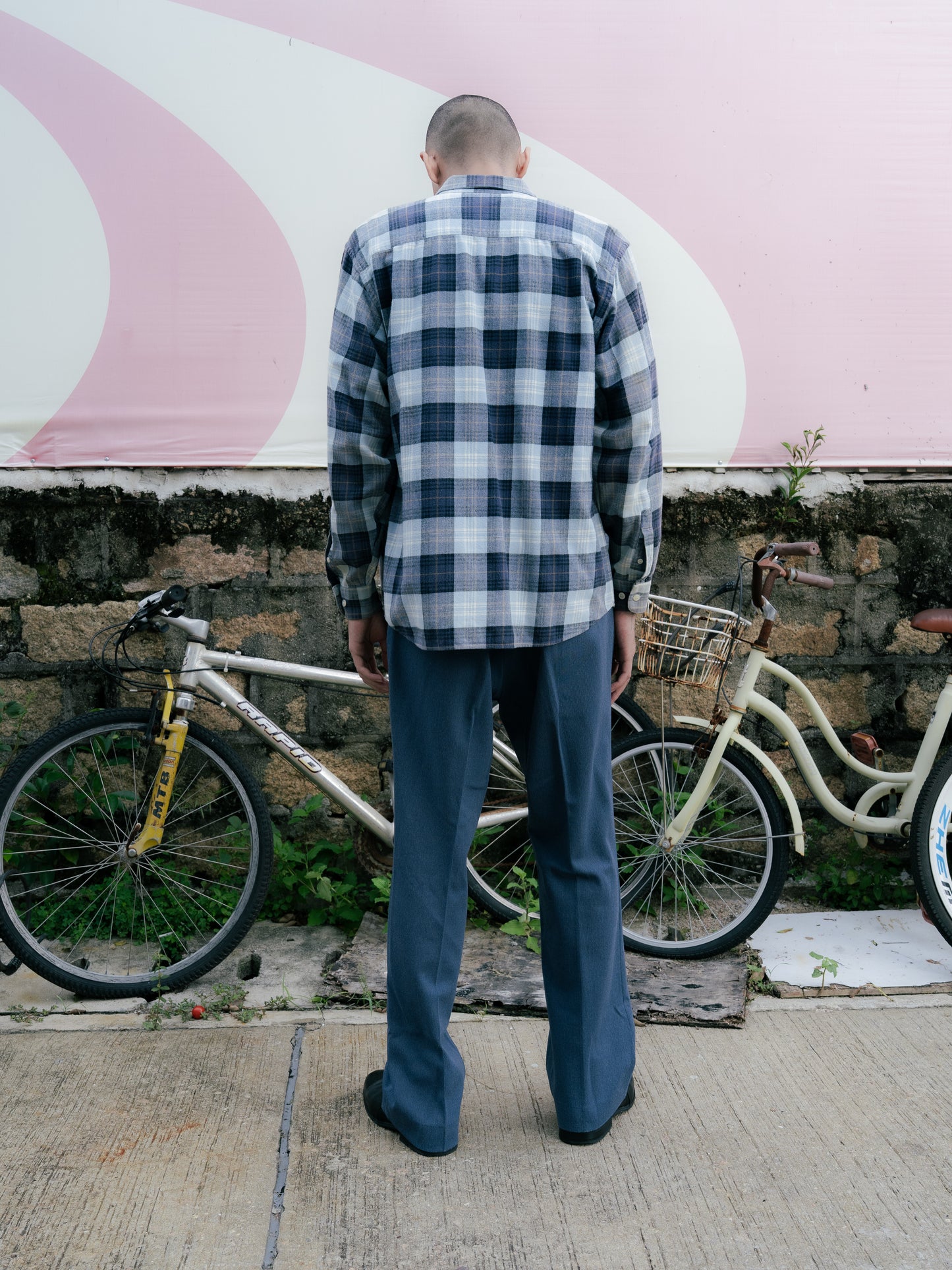 "RENO" Flannel Button-Up Shirt