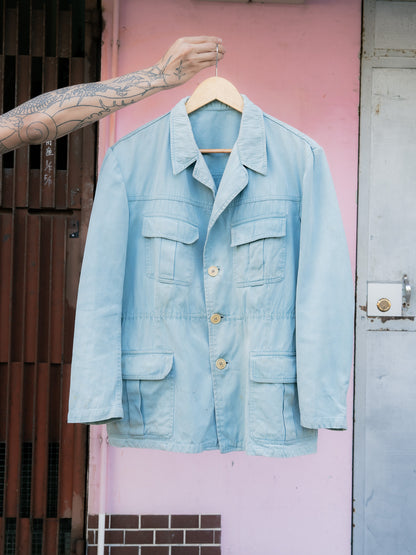1950s French Cotton Sports Jacket