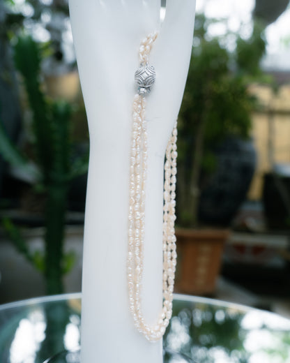 3 Layer Pearl Necklace