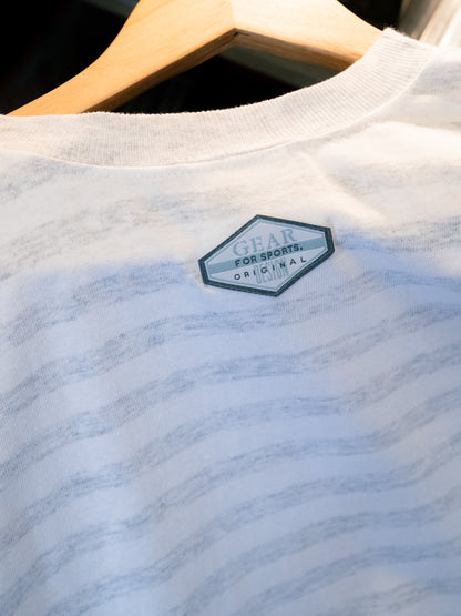 1990s "GEAR FOR SPORTS" Disney Trio Character Oversized Striped Tee - NOS