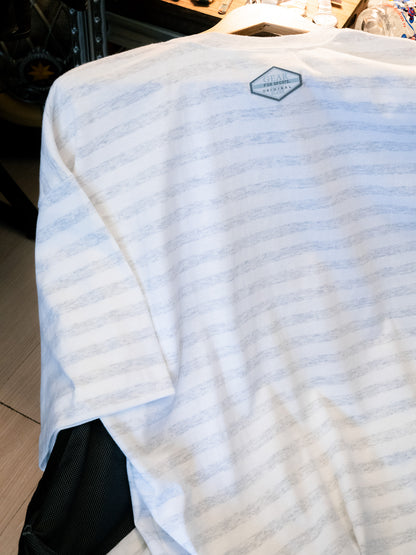 1990s "GEAR FOR SPORTS" Disney Trio Character Oversized Striped Tee - NOS