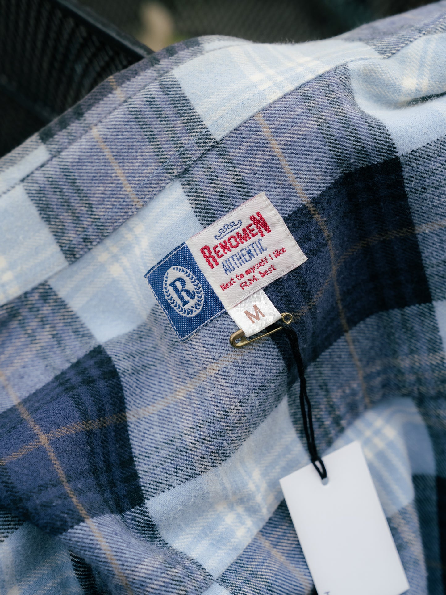 "RENO" Flannel Button-Up Shirt