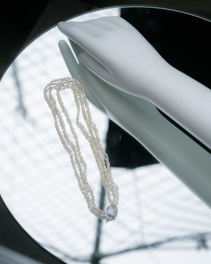 3 Layer Pearl Necklace