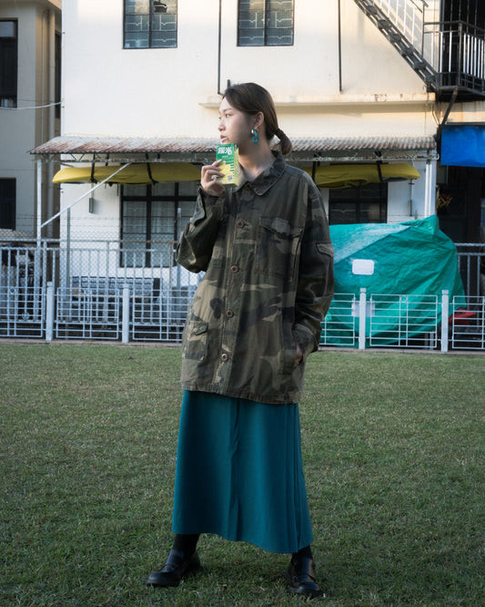 BLUENOTES' Camo Safari Jacket