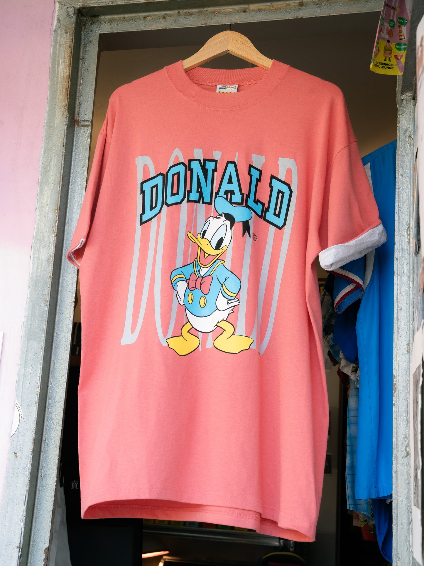 1990s "WELLINGTON APPAREL" Donald Duck Tee - NOS