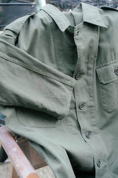 1960s Portuguese "OFICINAS GERAIS DE FARDAMENTO" Army Shirt