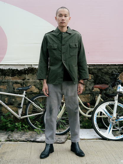 1960s Portuguese "OFICINAS GERAIS DE FARDAMENTO" Army Shirt