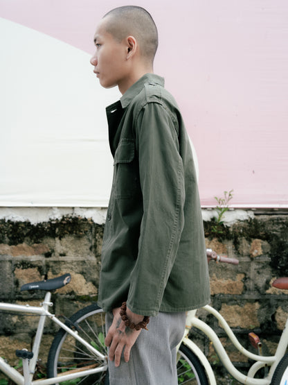 1960s Portuguese "OFICINAS GERAIS DE FARDAMENTO" Army Shirt