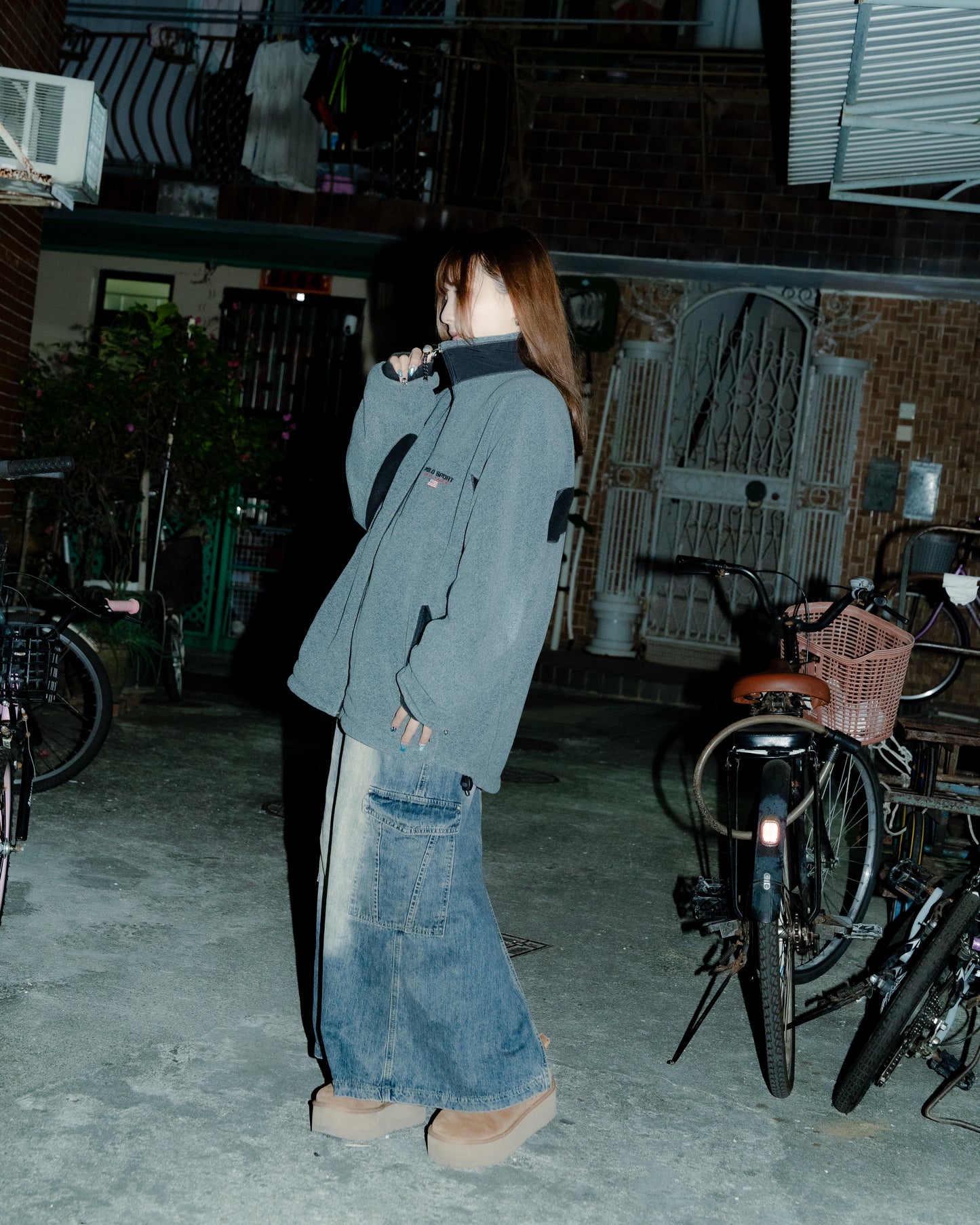 "POLO SPORT" Fleece Zip Jacket