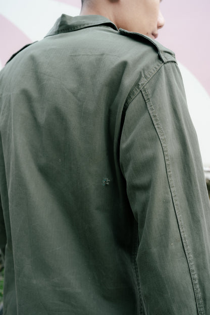 1960s Portuguese "OFICINAS GERAIS DE FARDAMENTO" Army Shirt