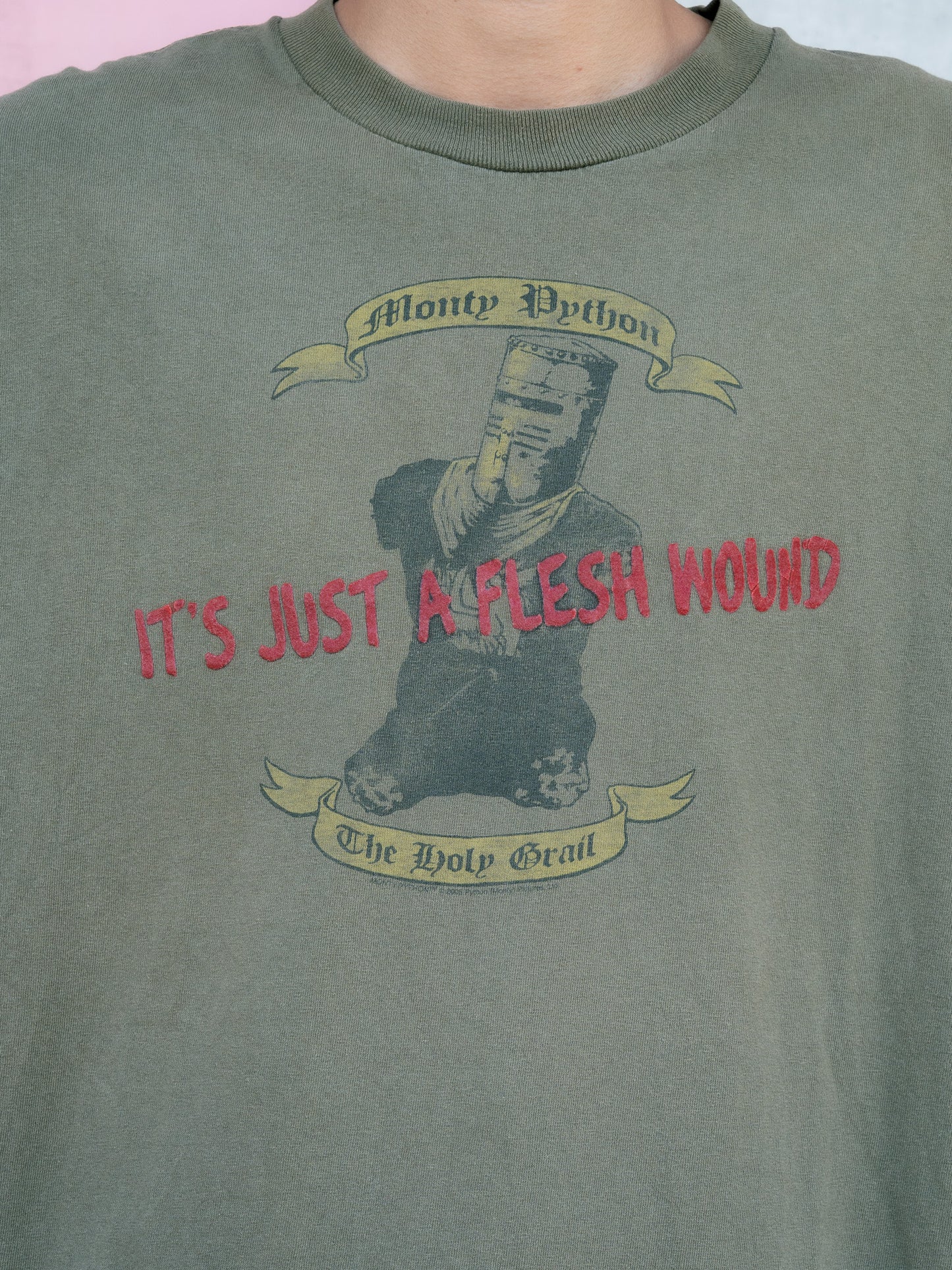 2006 "AAA" Monty Python & The Holy Grail Flesh Wound Tee