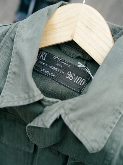 1970s Dutch Army HBT Field Shirt