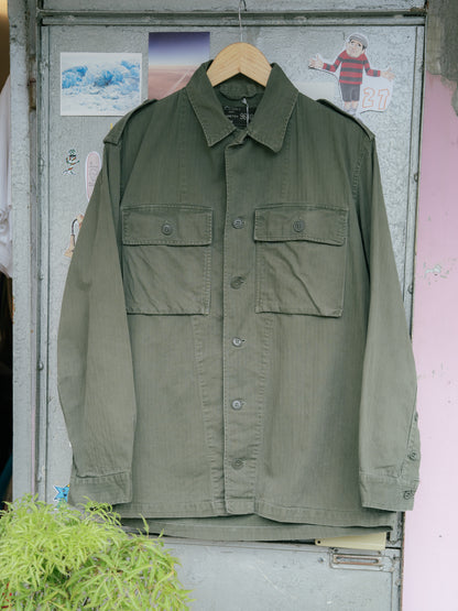 1970s Dutch Army HBT Field Shirt