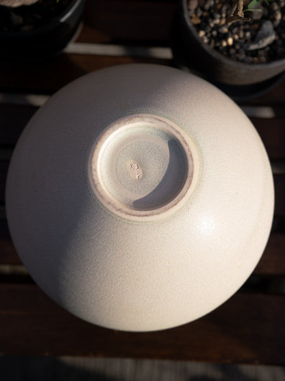 SHOWA ERA - 陶瓷花瓶 昭和時期 たち吉 藍色流花器