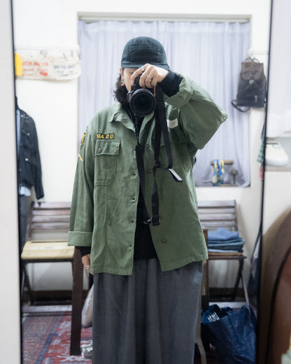 1960s U.S. Army OG-107 Type 1 Fatigue Shirt