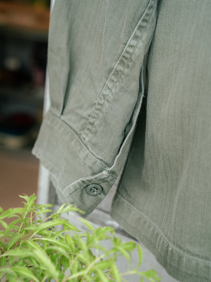 1970s Dutch Army HBT Field Shirt