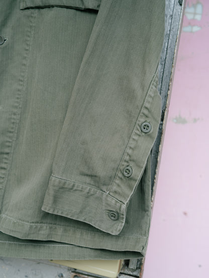 1970s Dutch Army HBT Field Shirt