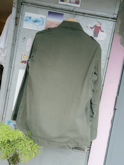 1970s Dutch Army HBT Field Shirt