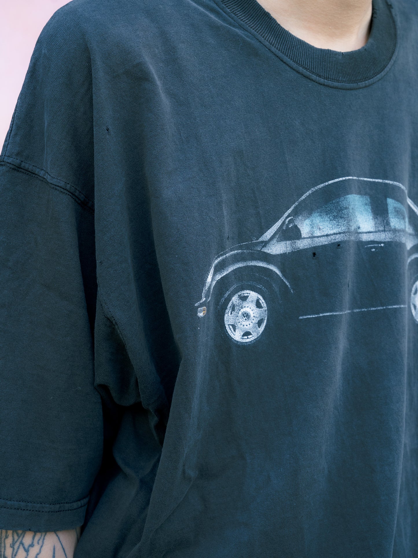 1998 "FRUIT OF THE LOOM" Volkswagen Beetle Promo Tee
