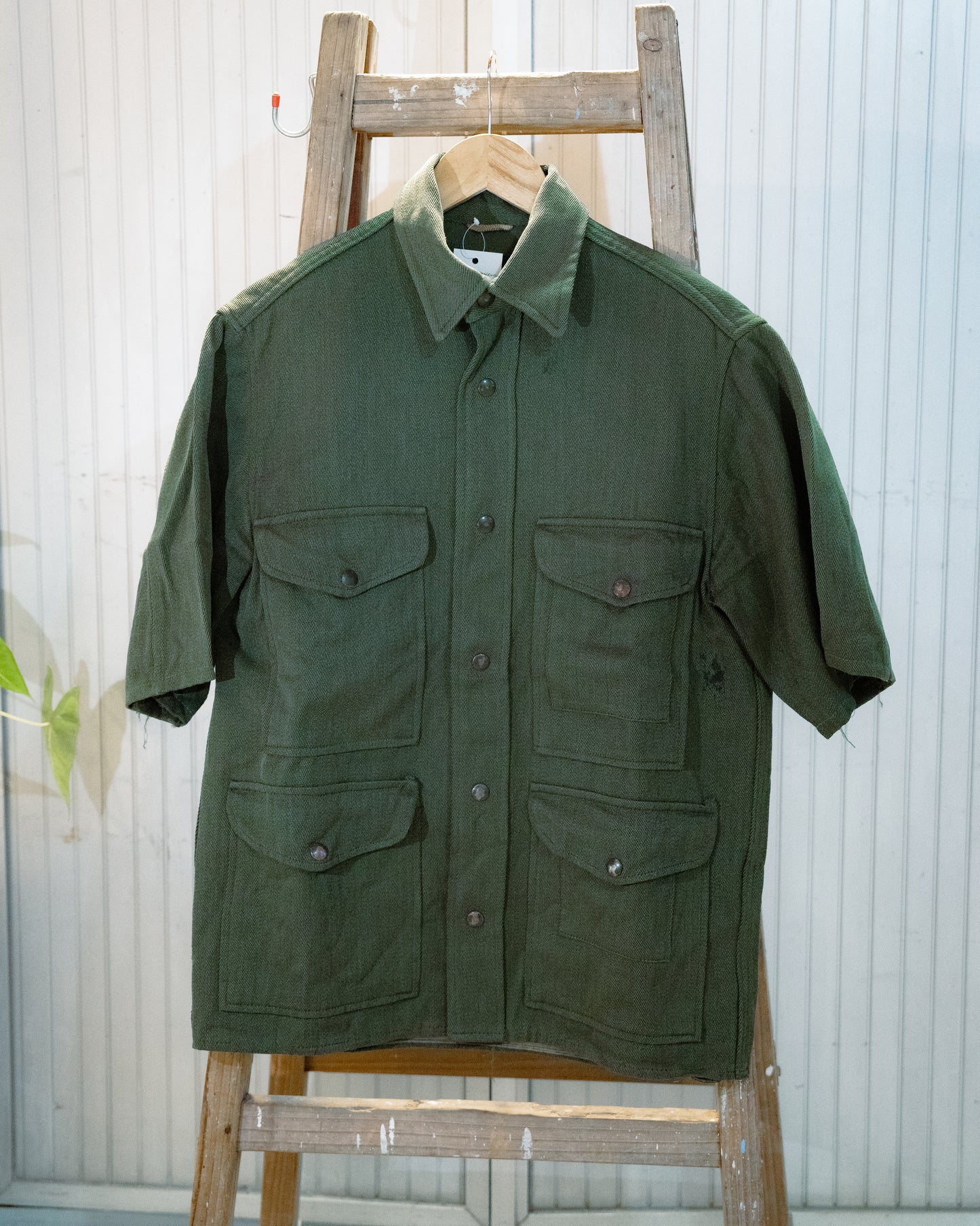 1950s DAY'S Ranger Whipcord Wool Cropped Sleeve Cruiser Jacket