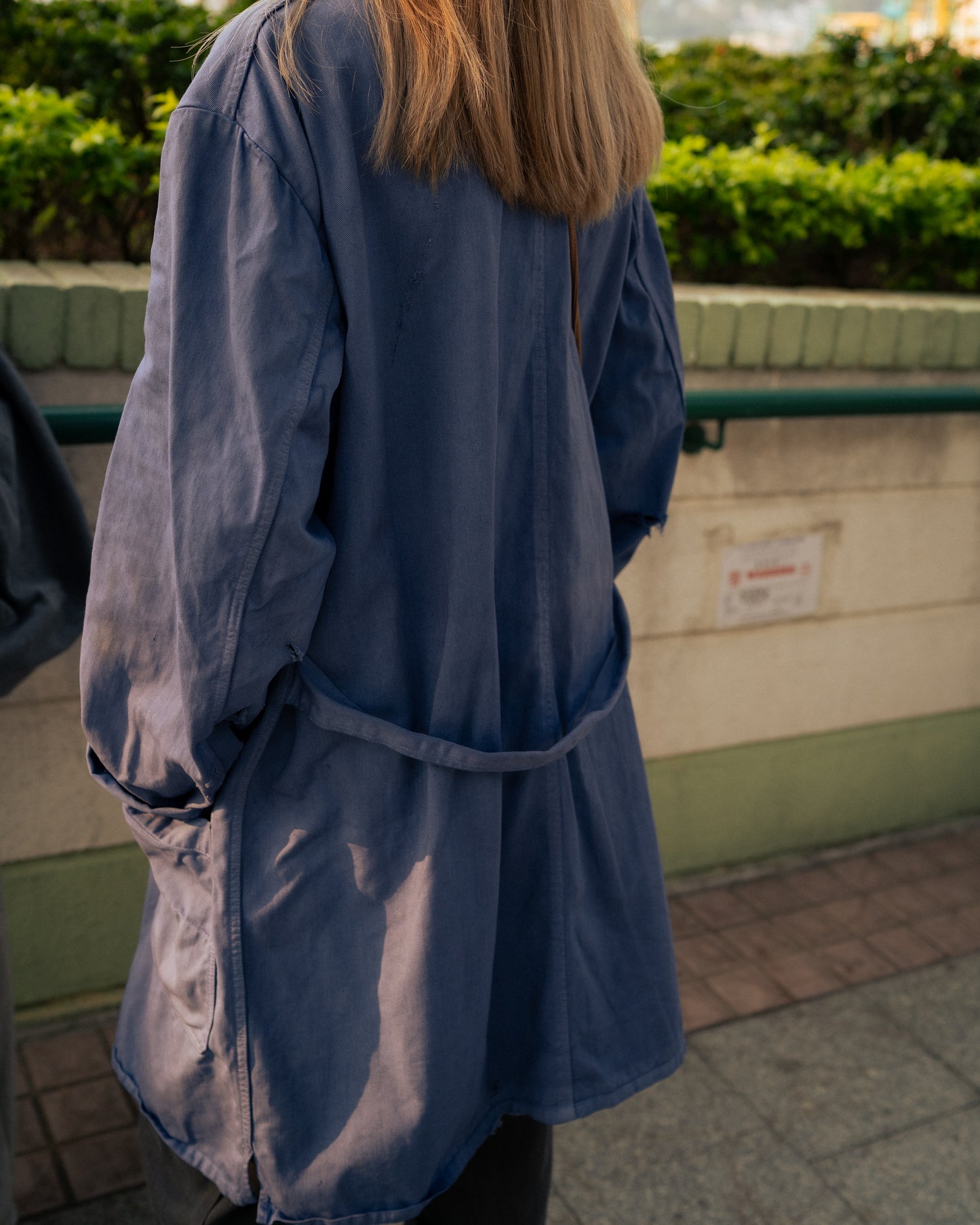 1960's European Overdyed Duster Coat