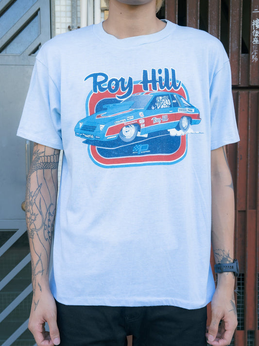 1980s "HANES" Roy Hill Racing Tee