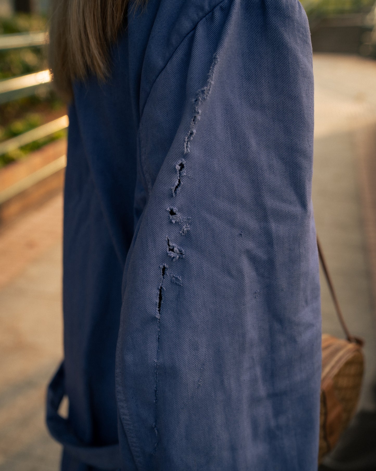1960's European Overdyed Duster Coat