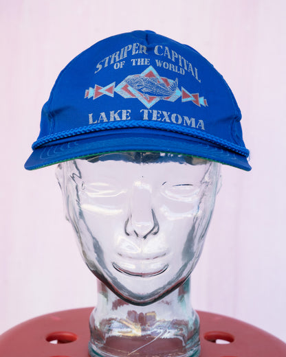 1980-90s "YOUNG AN" Lake Texoma Souvenir Rope Snapback