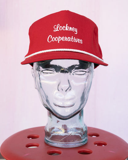 Early 1990s Lockney Cooperatives Rope Cap