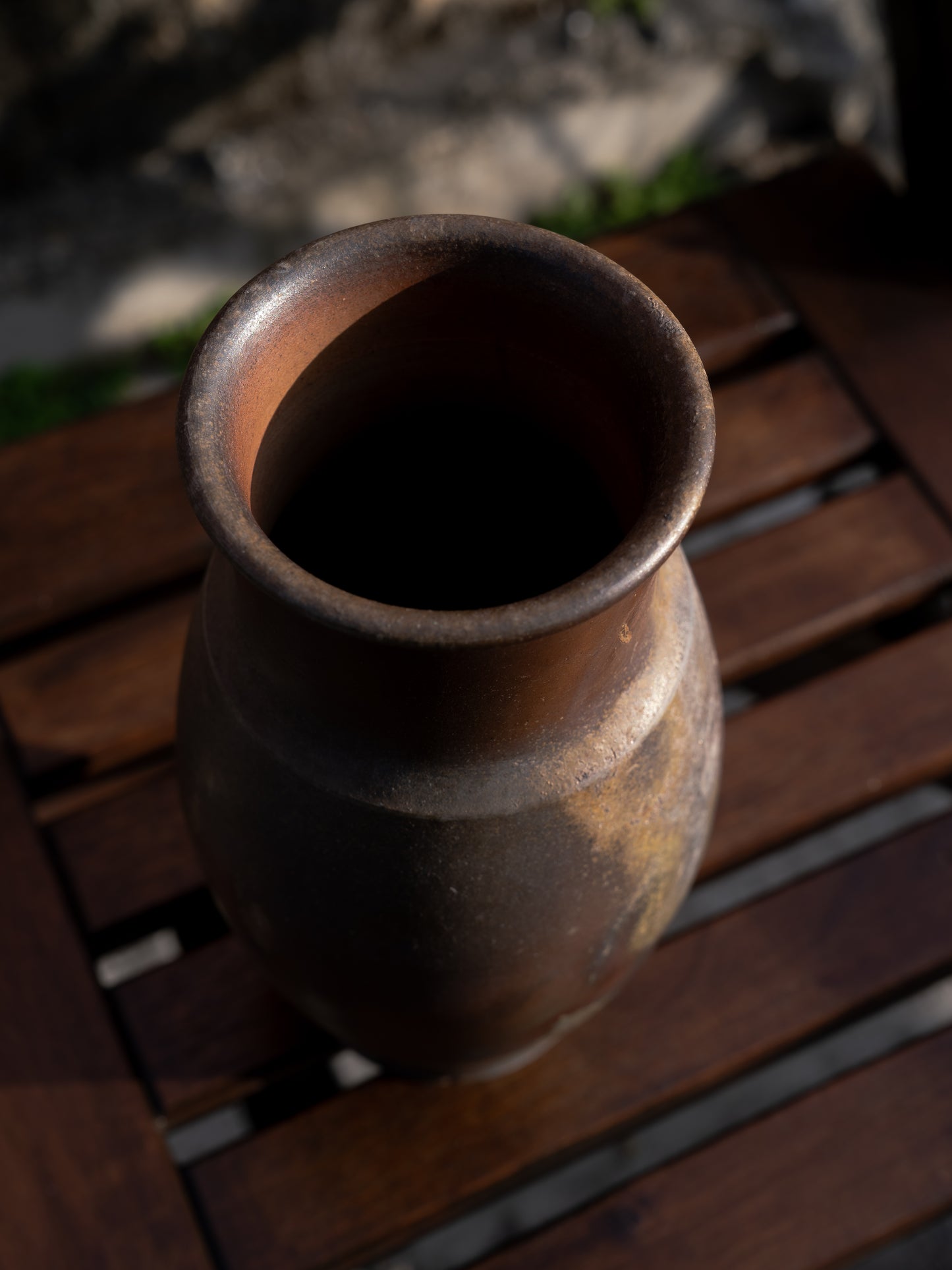 SHOWA ERA - Vase 昭和時期 備前焼 桃蹊堂 桃山窯 陶瓷花器
