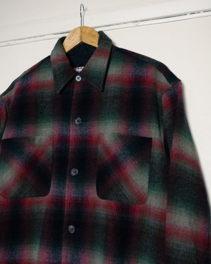 「VISION」ウールシャツジャケット