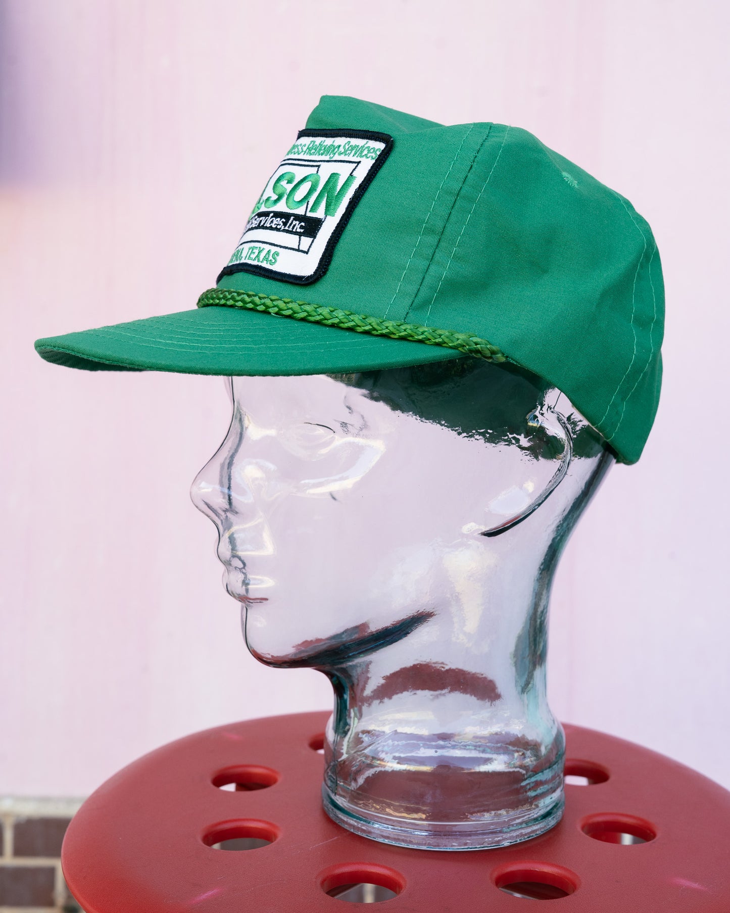1980-90s "DESIGNER AWARD HEADWEAR" KELSON Industrial Services, Inc. Rope Cap