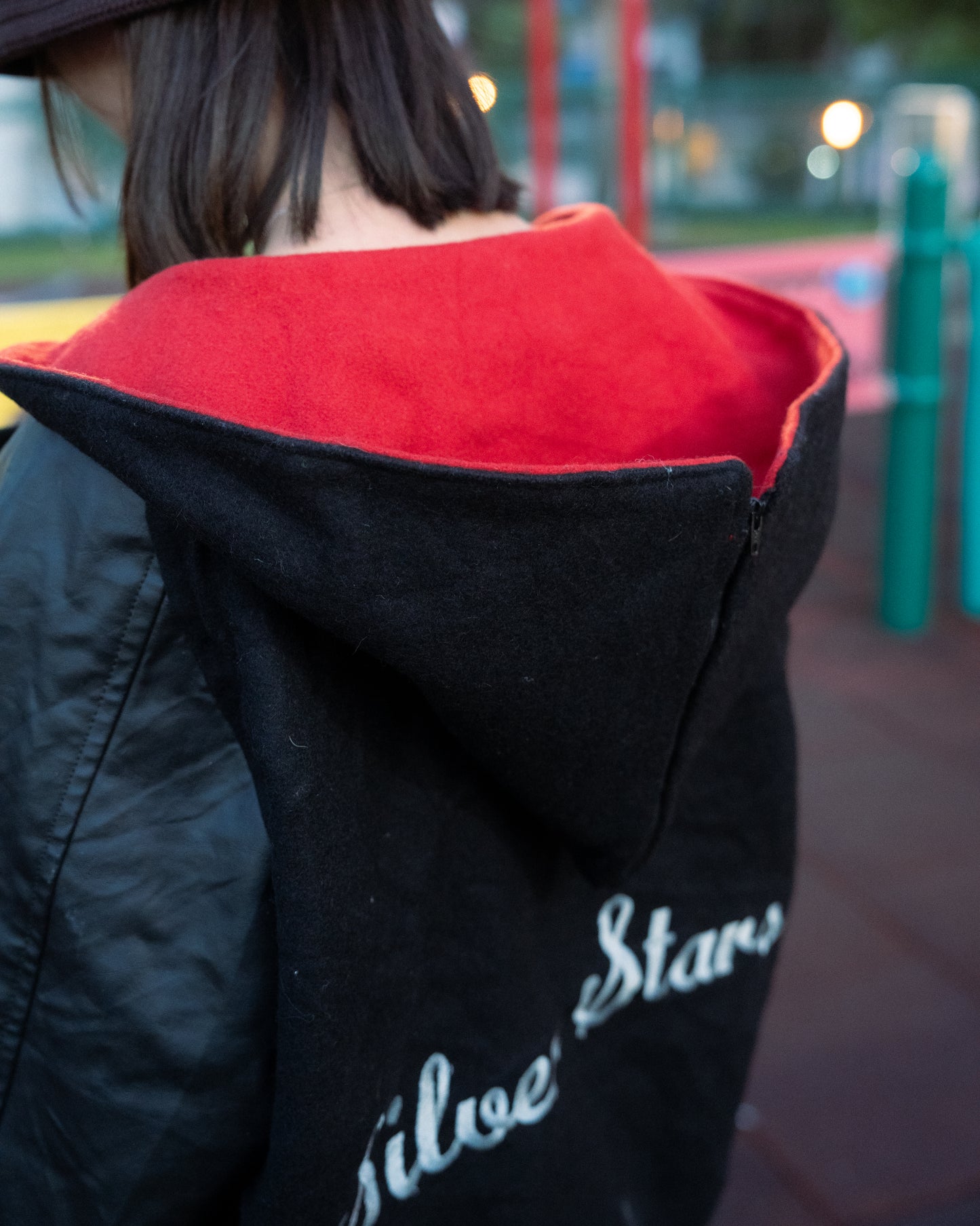 "AWAROS USA" SILVER STARS Varisty Jacket