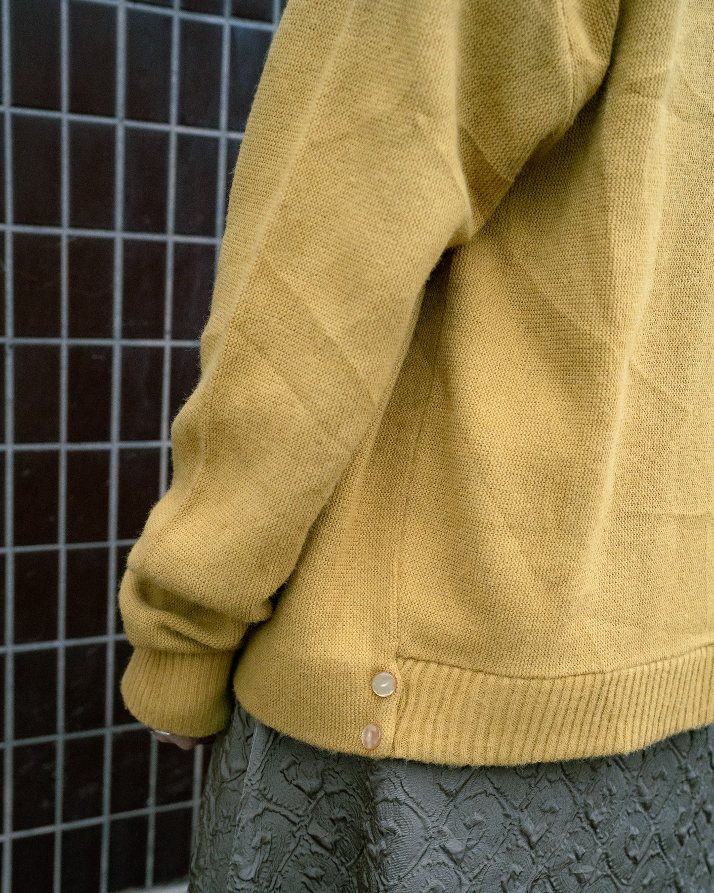 1960-70s Acrylic Button Up Knit Cardigan