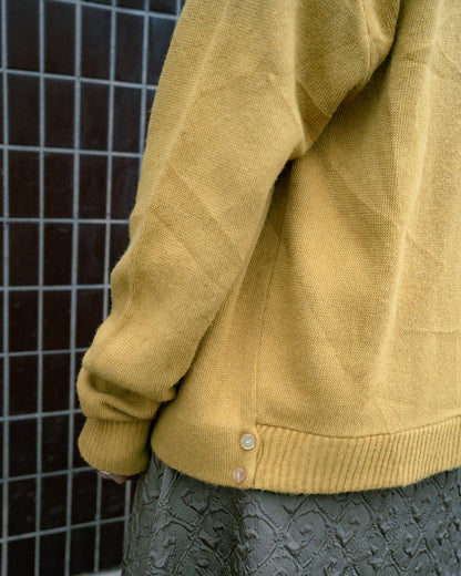 1960-70年代腈綸紐扣針織開襟衫