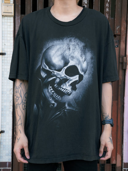 2000s "MAD ENGINE" Marvel Ghost Rider Skull Tee